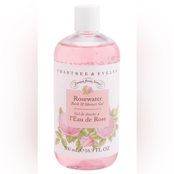 CRABTREE & EVELYN Rosewater Scented Bath and Shower Gel - Picture 1 of 6